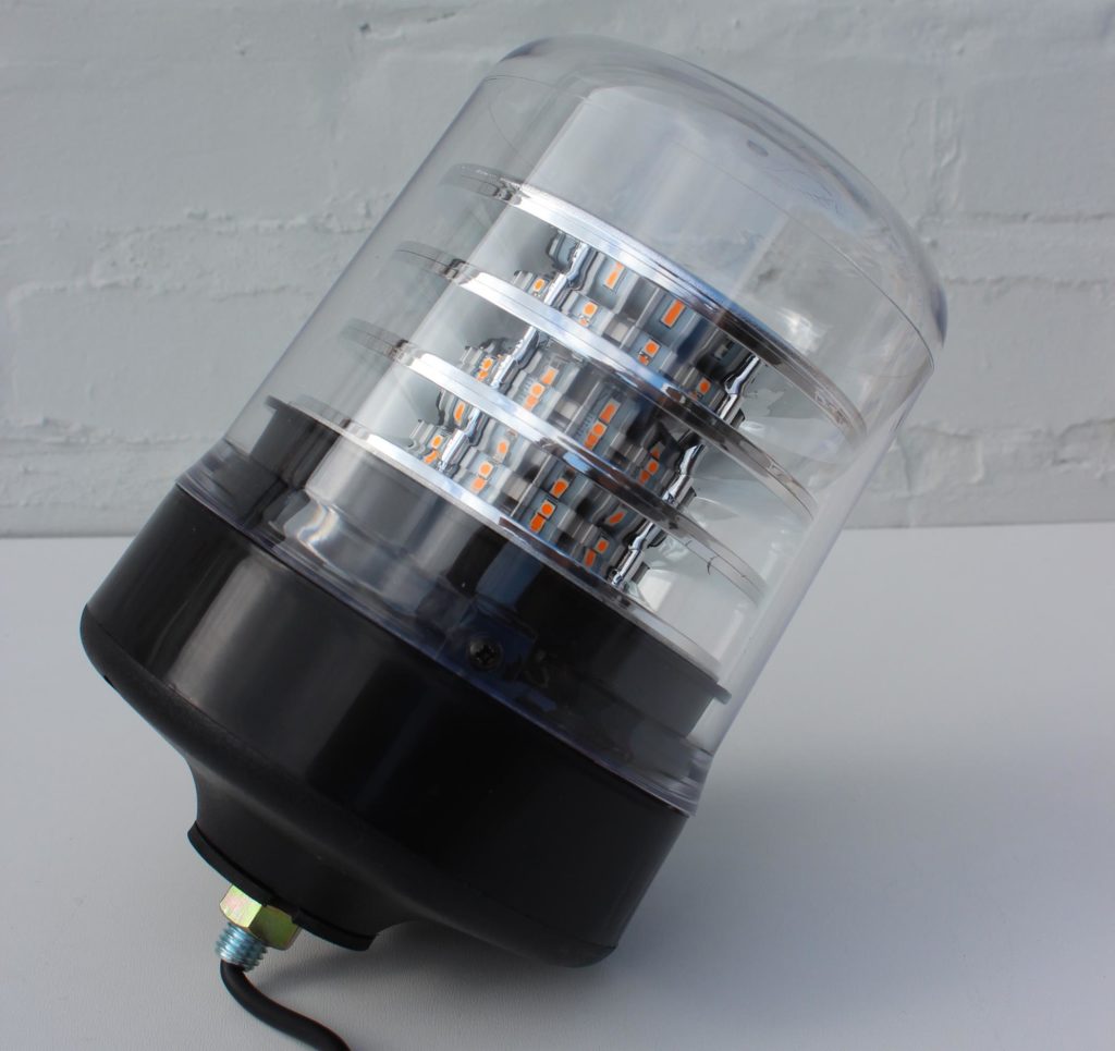 Britax Single Bolt Clear LED Beacon Lightbars Direct