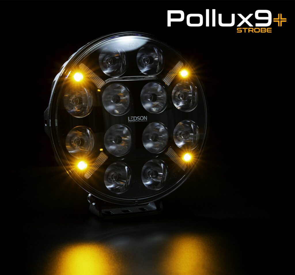 Ledson Pollux9+ Gen2 LED Spotlight with Strobe Function Lightbars Direct